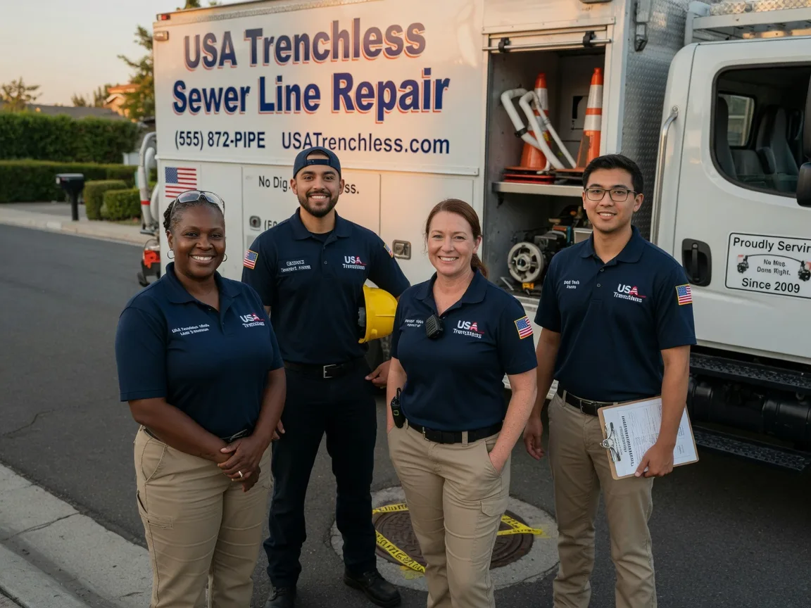 Sewer Line Repair company in Scroggins, TX